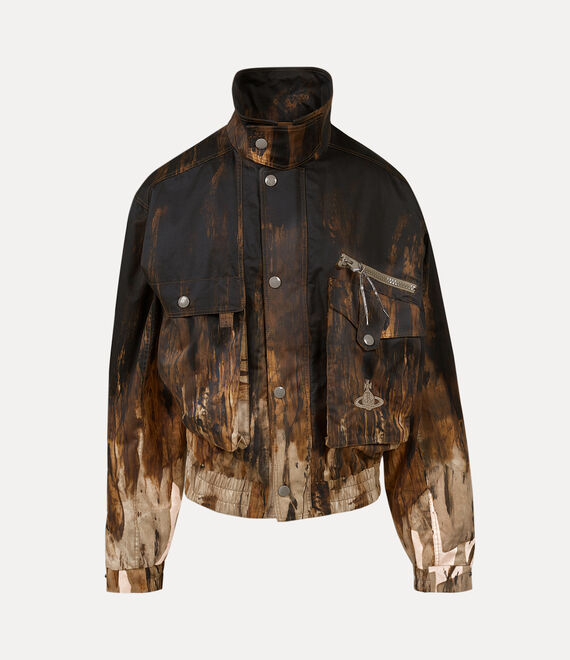 Vivienne Westwood Memphis Bomber in BROWN